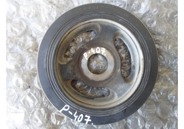 шків колінвалу Peugeot 206, 207, 307,  407, Partner 1, 2, Bipper, Expert, 2, Berlingo 2, C2, C3, C4, C5, Jumpy, Xsara Picasso 1.6hdi, 9654961080